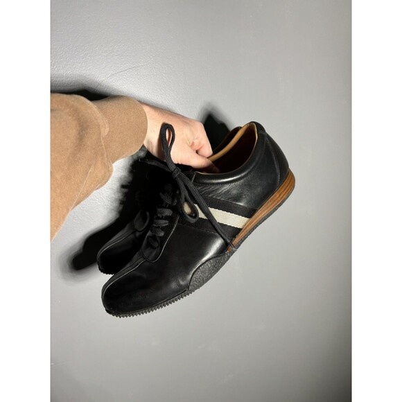 Bally Freenew Leather Lace Up Sneakers Size 10.5D - Picture 2 of 9
